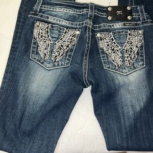 Miss Me Jeans Straight Leg Size 28